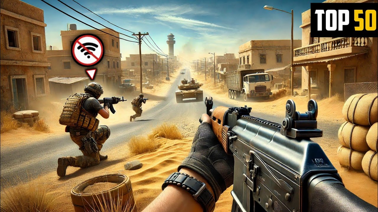 Top 50 Offline Mobile Games: No Wi-Fi Needed!
