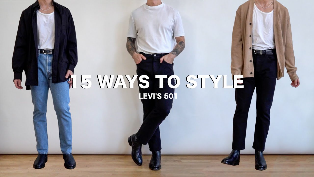 4 Expert Ways to Style Levi's 501 Jeans for Any Occasion