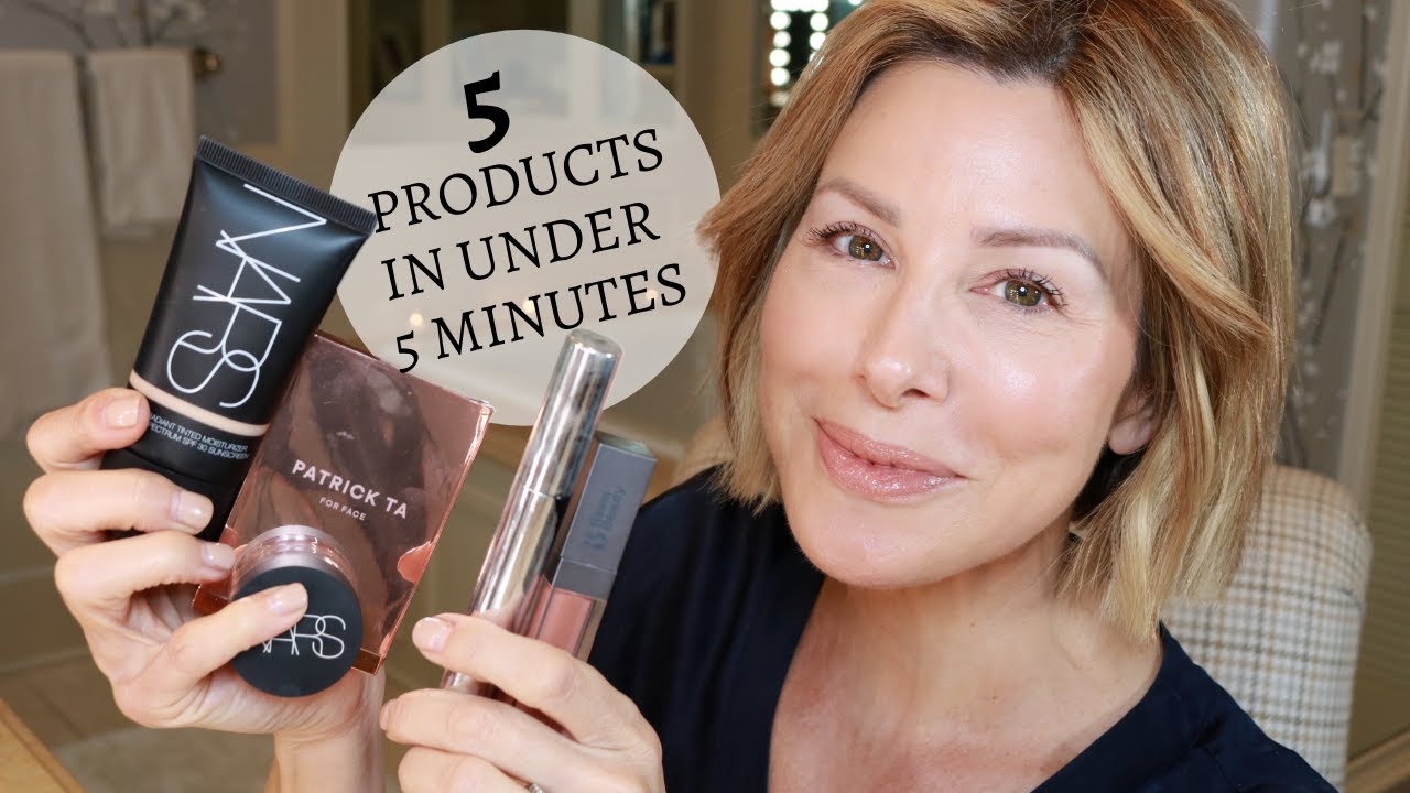 5-Minute Makeup: Effortless Look with 5 Products