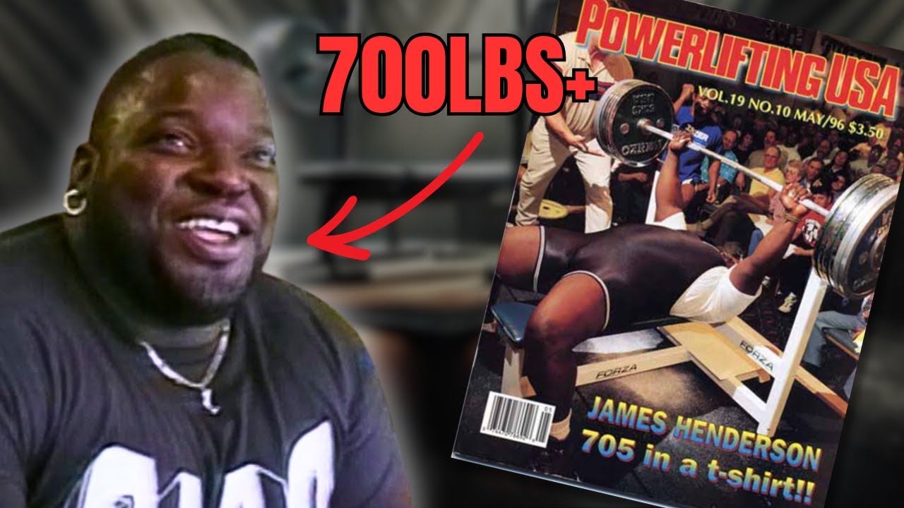 James Henderson: Raw Bench Press Legend & His Untold Story