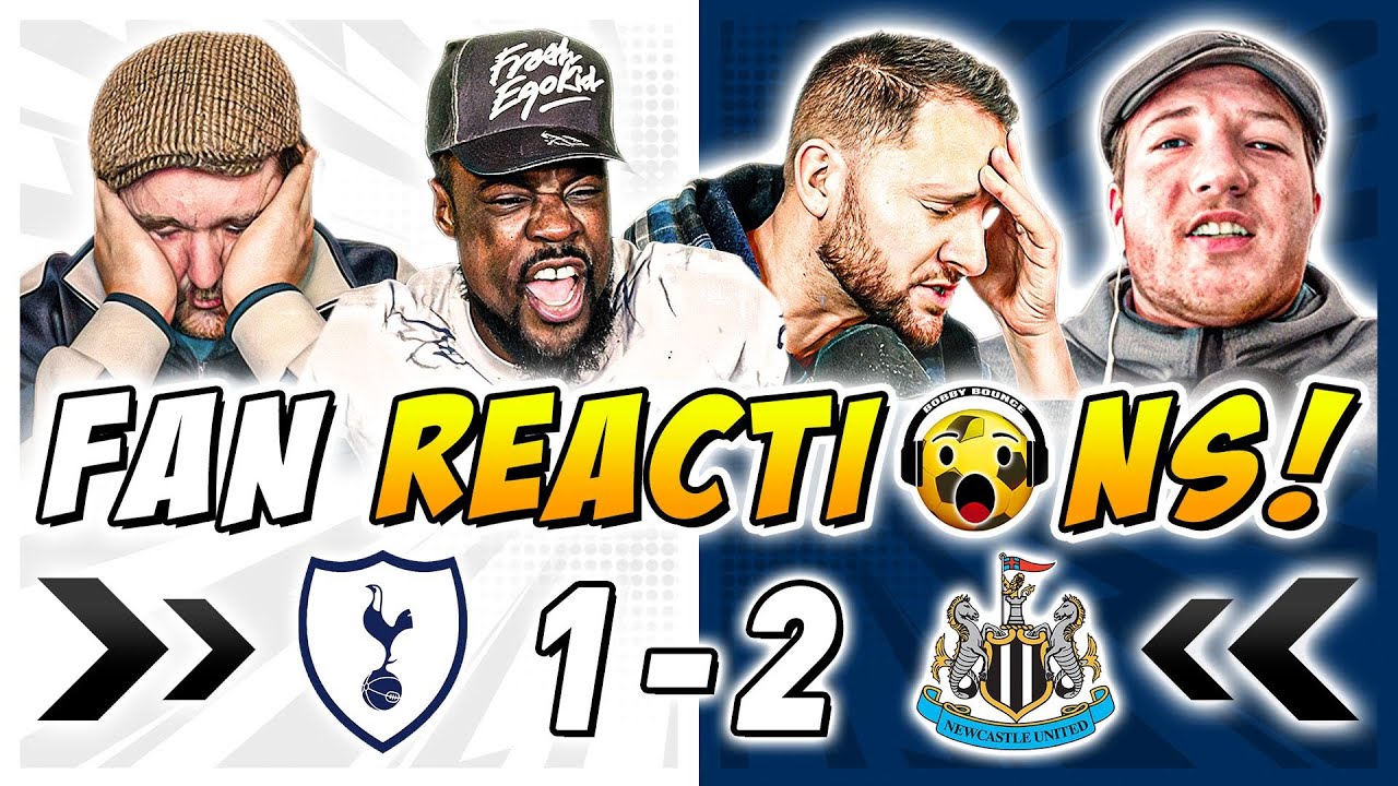 Tottenham Fan's Raw Reaction to Newcastle Defensive Nightmare