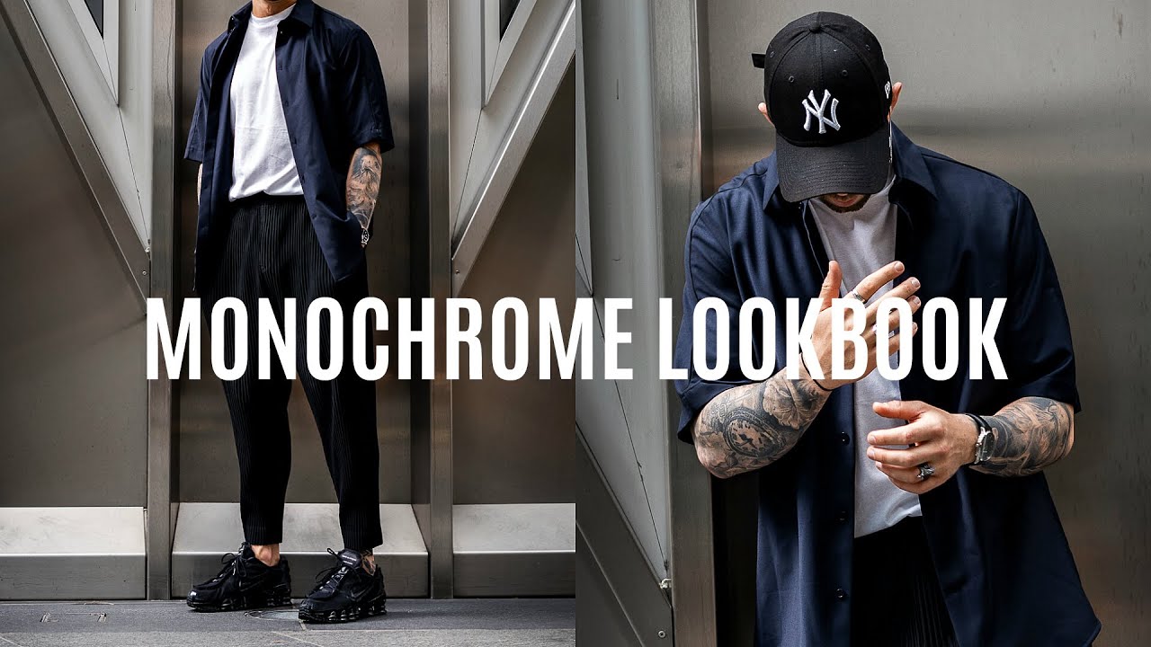 3 Monochrome Outfits: Black, White & Grey Style Guide