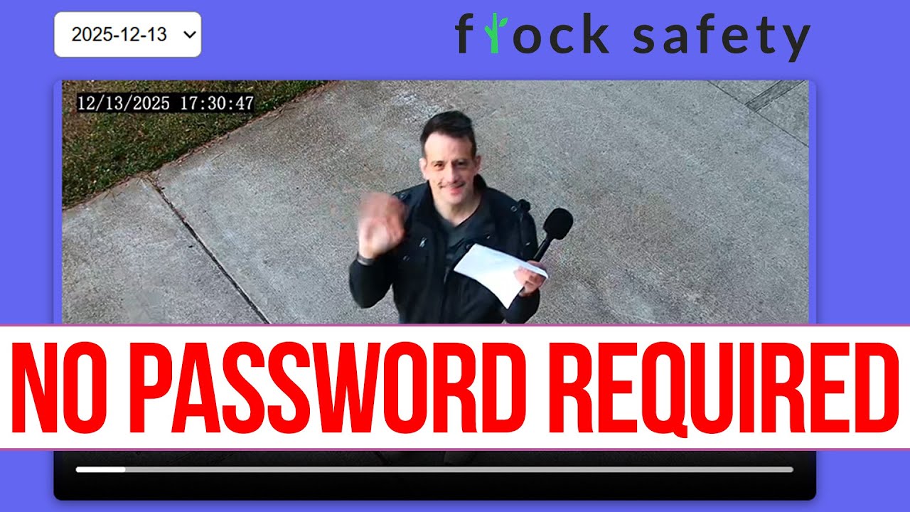 Flock Camera Security Flaw Exposes Live Surveillance Feeds