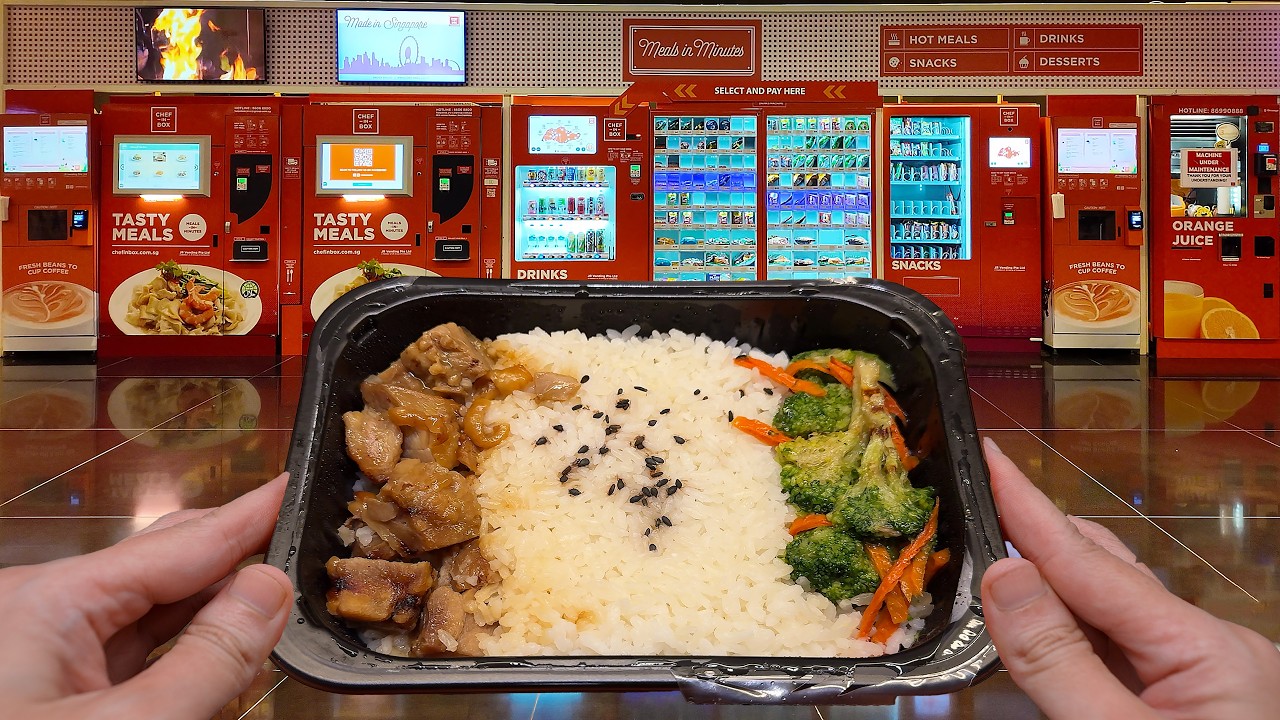 Chef In Box Singapore: Vending Machine Cafe Review & Guide