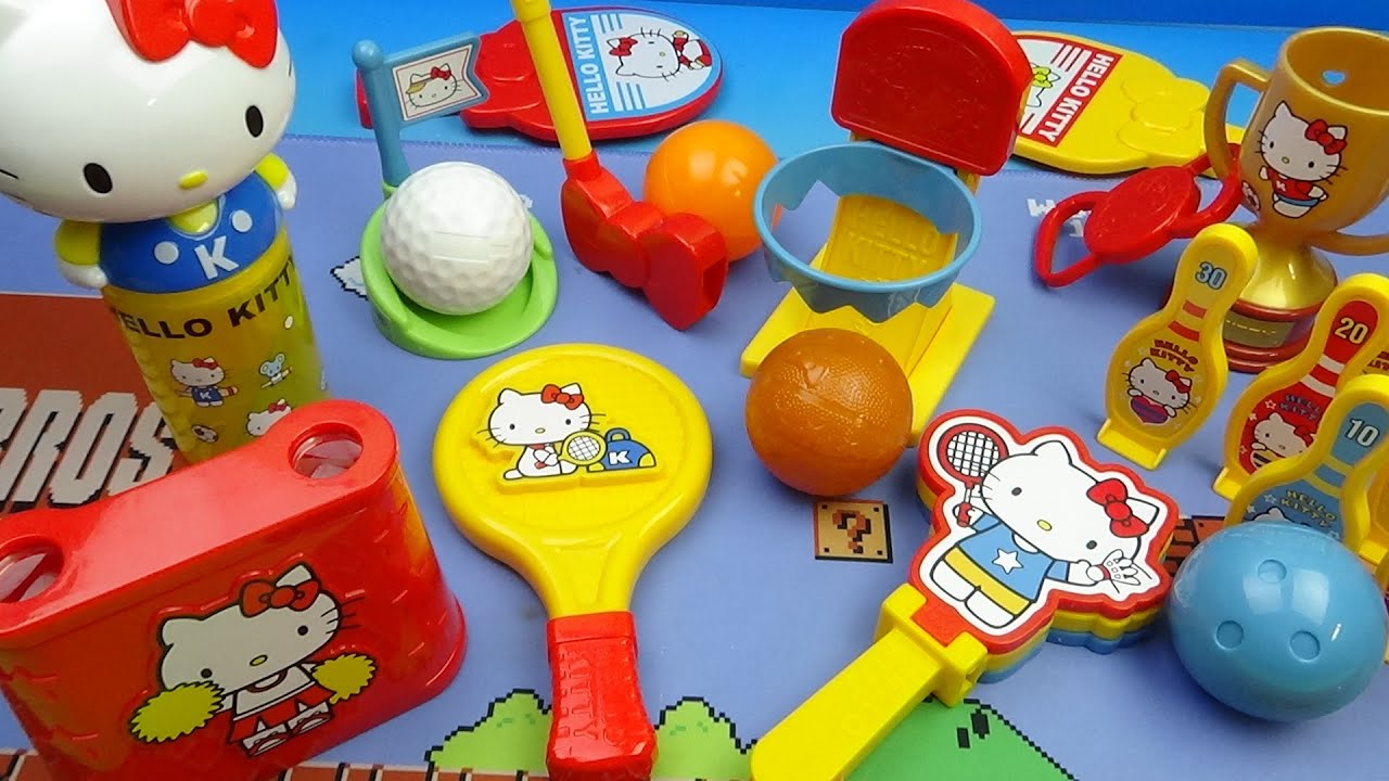 Hello Kitty 50th Anniversary McDonald's Japan Toy Set Review