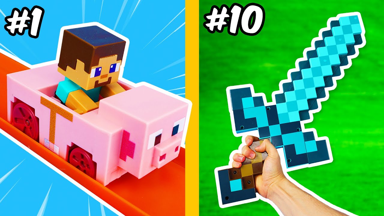 20 Weird Minecraft Products Tested & Ranked (Real Results!)