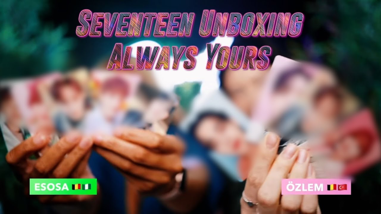 SEVENTEEN Always Yours Unboxing: Albums & Dino Earrings Review