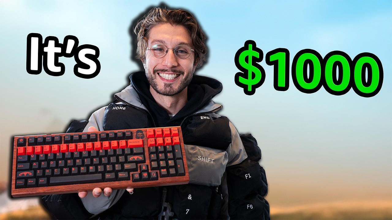 Building Baby No Money's $1000 Custom Wood Keyboard