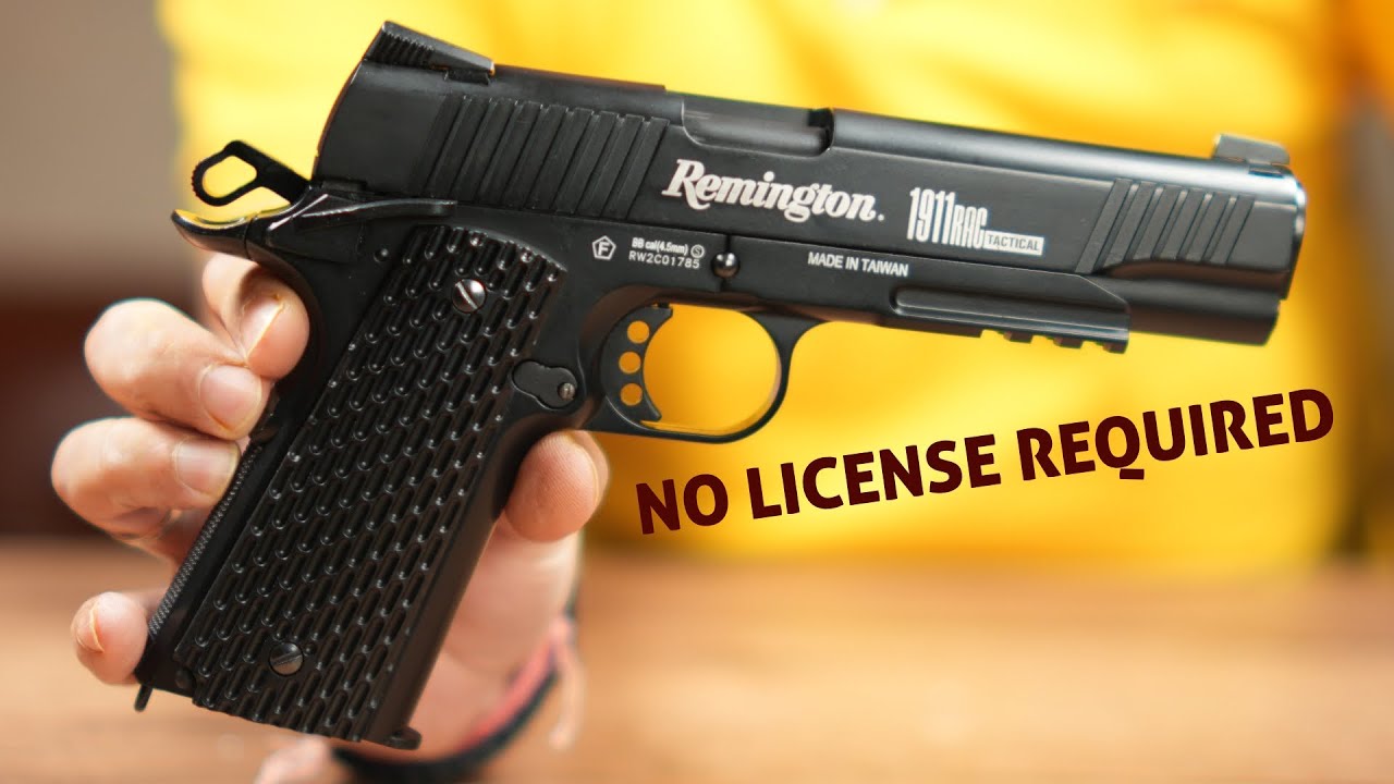 Remington 1911 RSC Tactical Air Pistol Review: John Wick Style