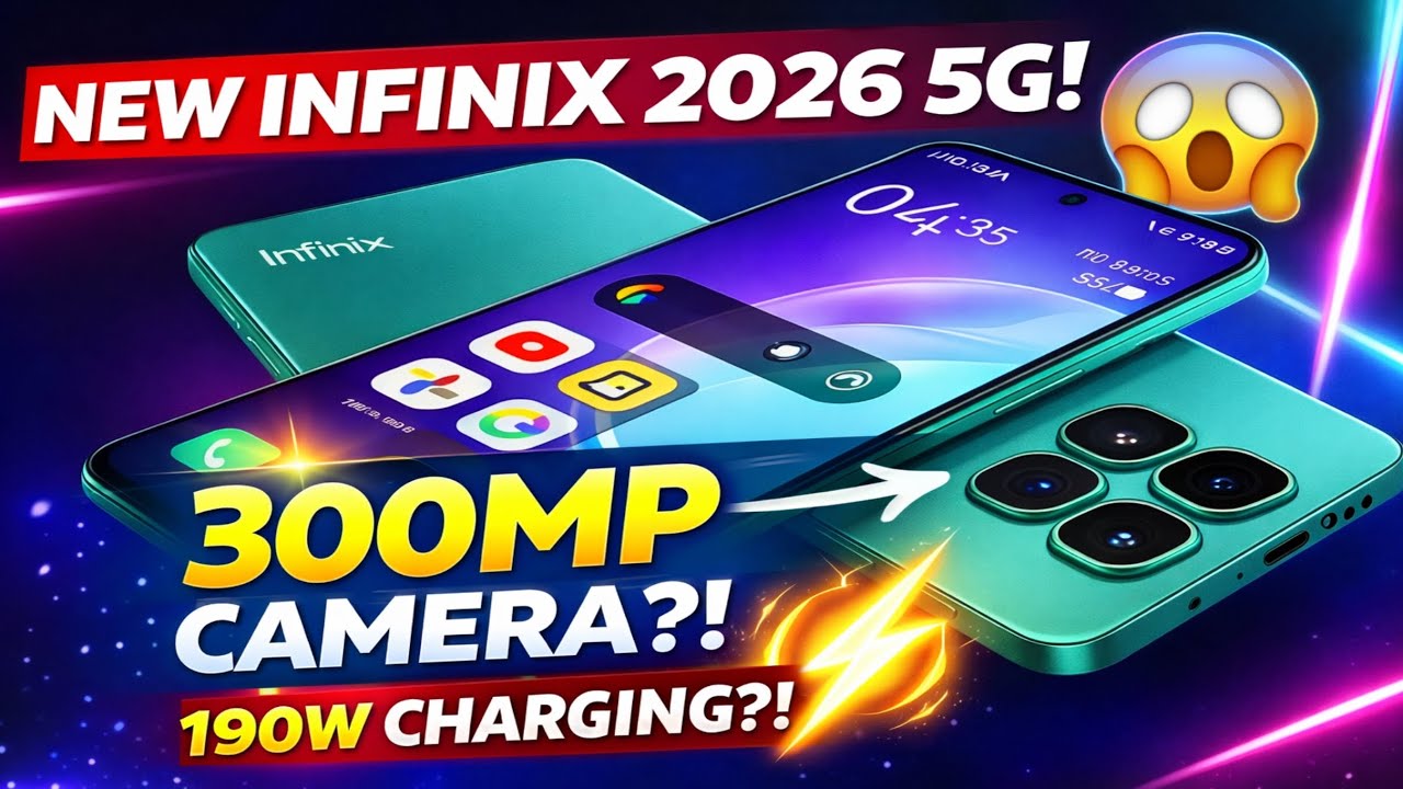 Infinix 5G Smartphone Review: 300MP Camera & 190W Charging Tested