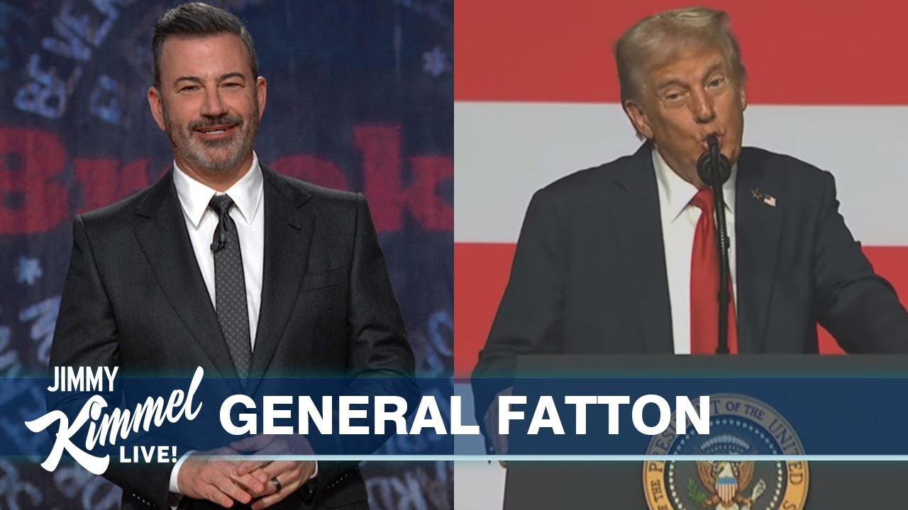 Kimmel Roasts Trump's Military Weight Demands & Bizarre Ship Comments