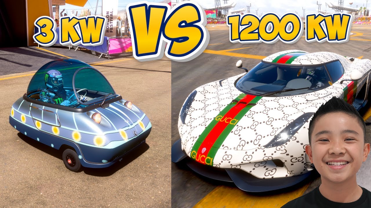 Fastest & Slowest Cars in Forza Horizon Revealed