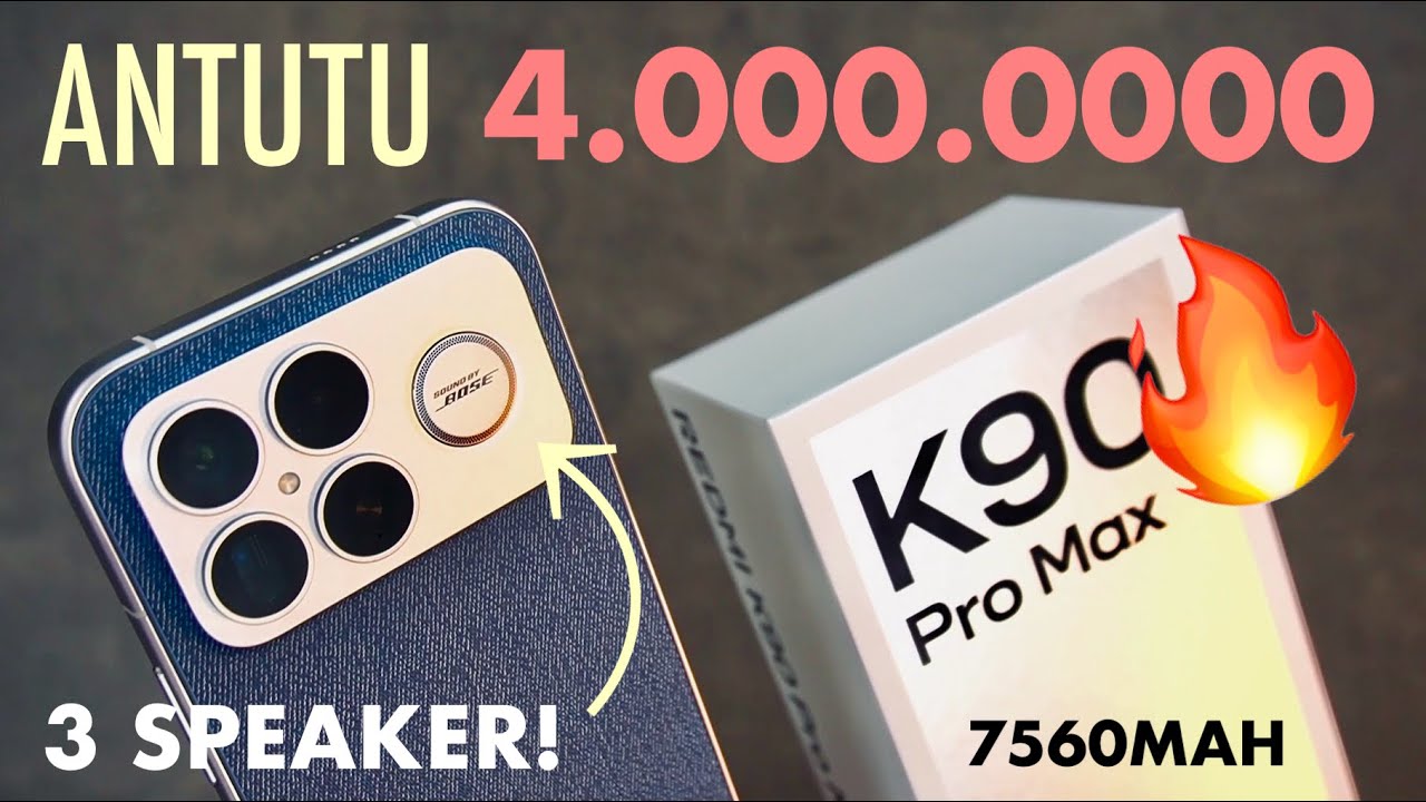 Redmi K90 Pro Max Hands-On: Performance Beast Tested