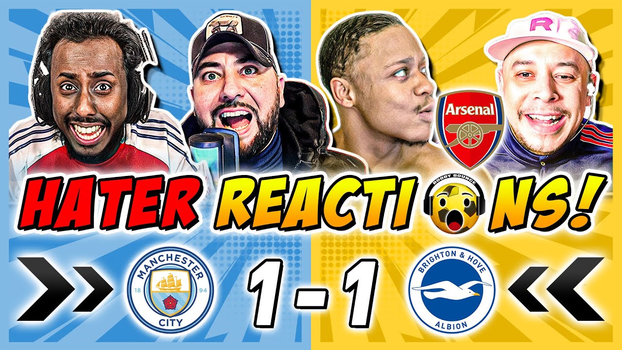 Man City's Title Hopes Dented by Brighton Draw