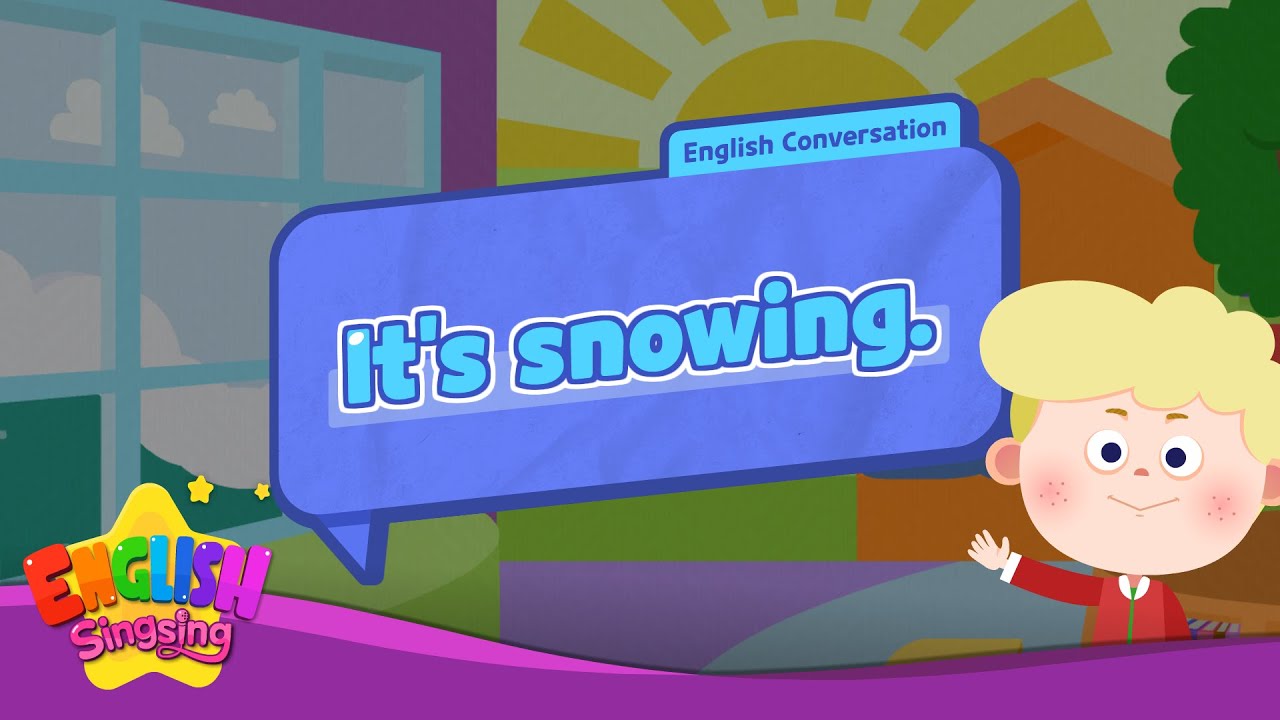 Fun Snow Day Activities for English Learning with Kids