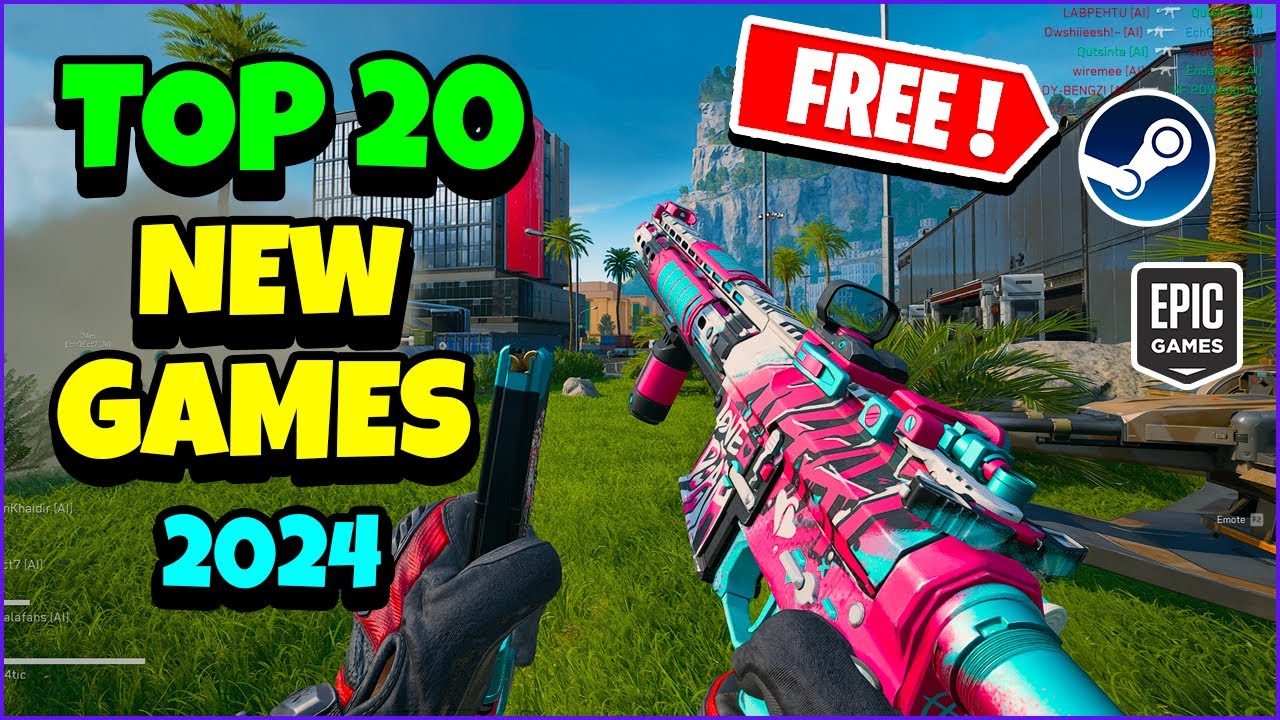 Top 20 Free Games of Late 2024: Best New Releases to Play