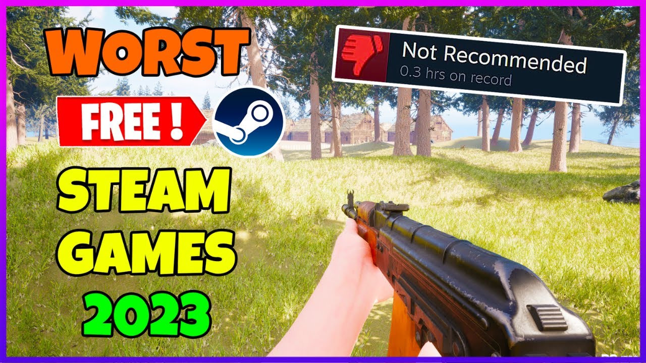 Top 10 Worst Free-to-Play Steam Games of 2023 Revealed
