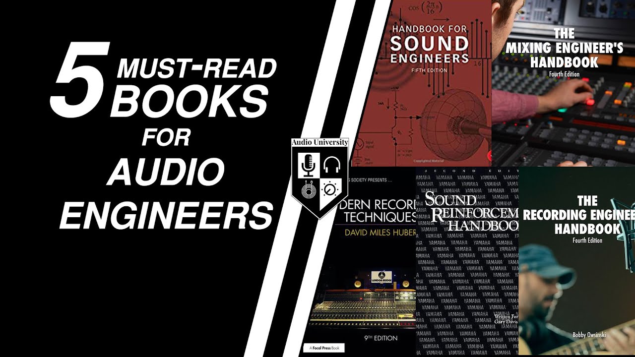 5 Essential Books Every Audio Engineer Should Read in 2024