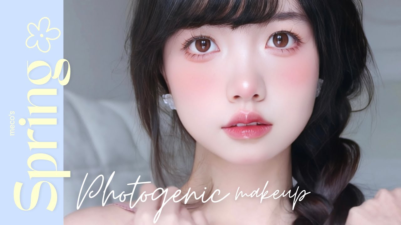 Spring Cherry Blossom Makeup Tutorial: Soft Pink Look