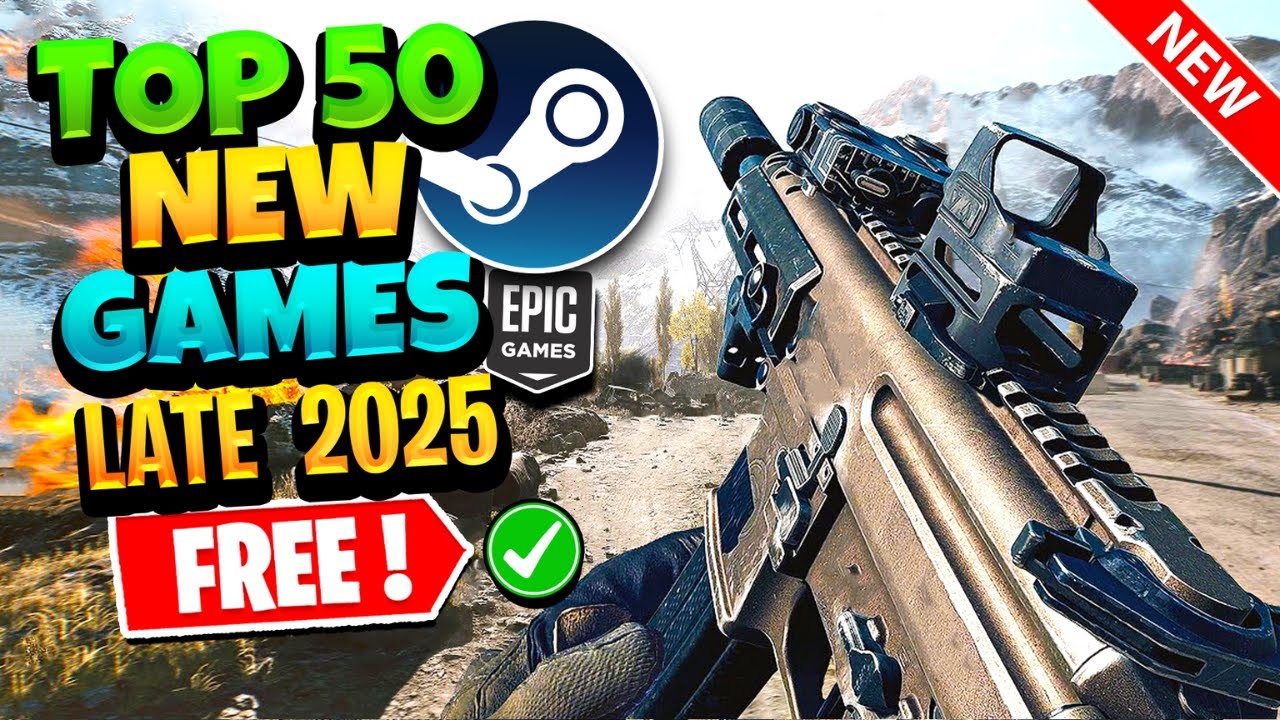50 New Free Games 2025: Discover Unplayed Releases Now