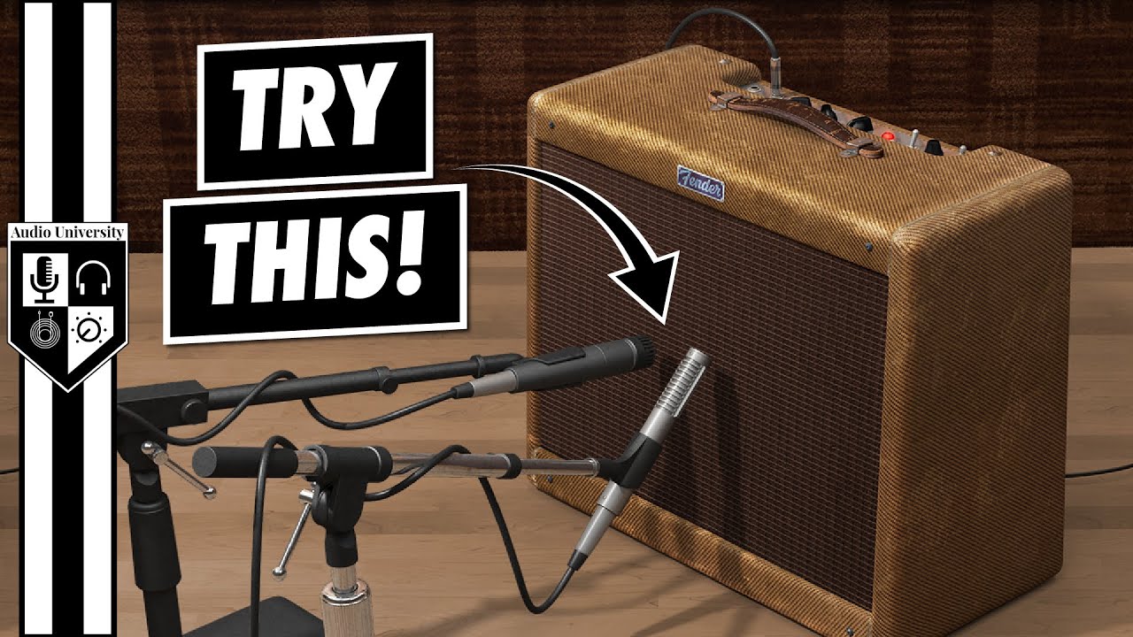 Pro Guitar Amp Miking Techniques for Perfect Tone