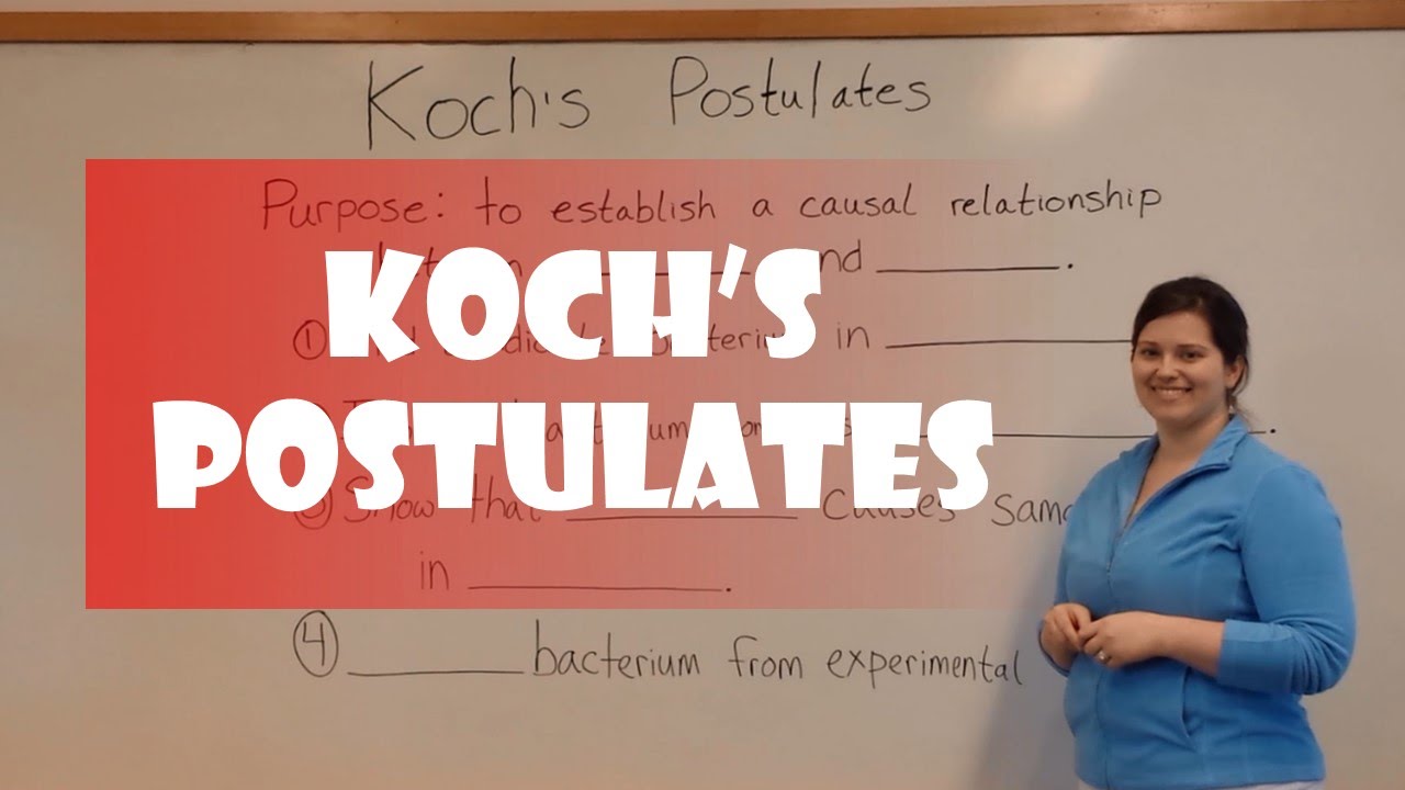 Koch's Postulates: Pathogen-Disease Causation Criteria