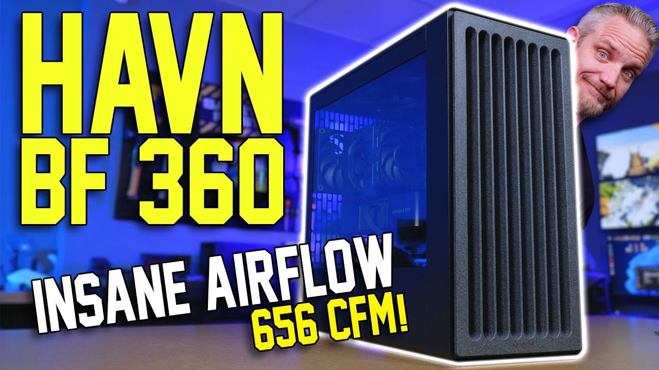 Haven BF360 Flow Review: Ultimate Airflow PC Case?
