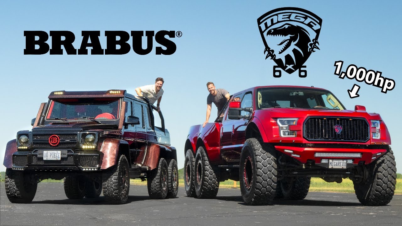 Most Ridiculous Show-Off Cars: 6x6 Monster Trucks Face Off