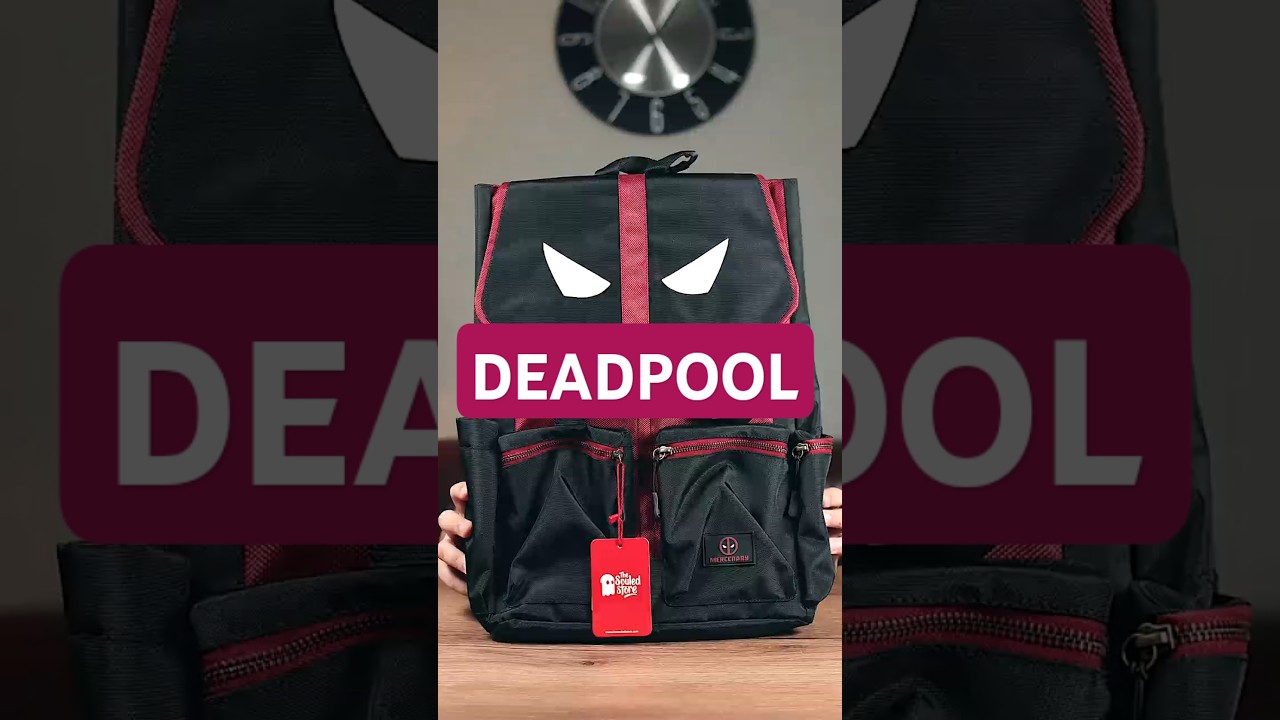 Deadpool Backpack Review: Style, Storage & Water Resistance