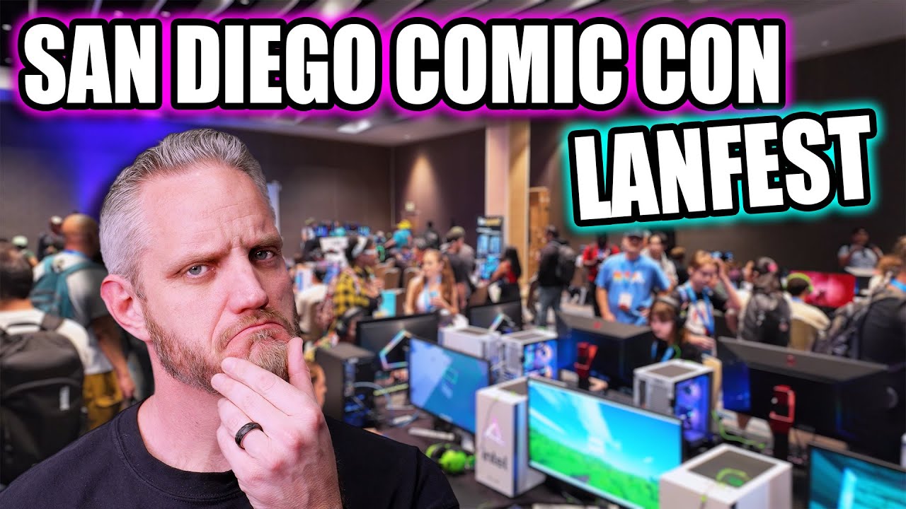 LAN Gaming at Comic-Con: Community & Classic Games
