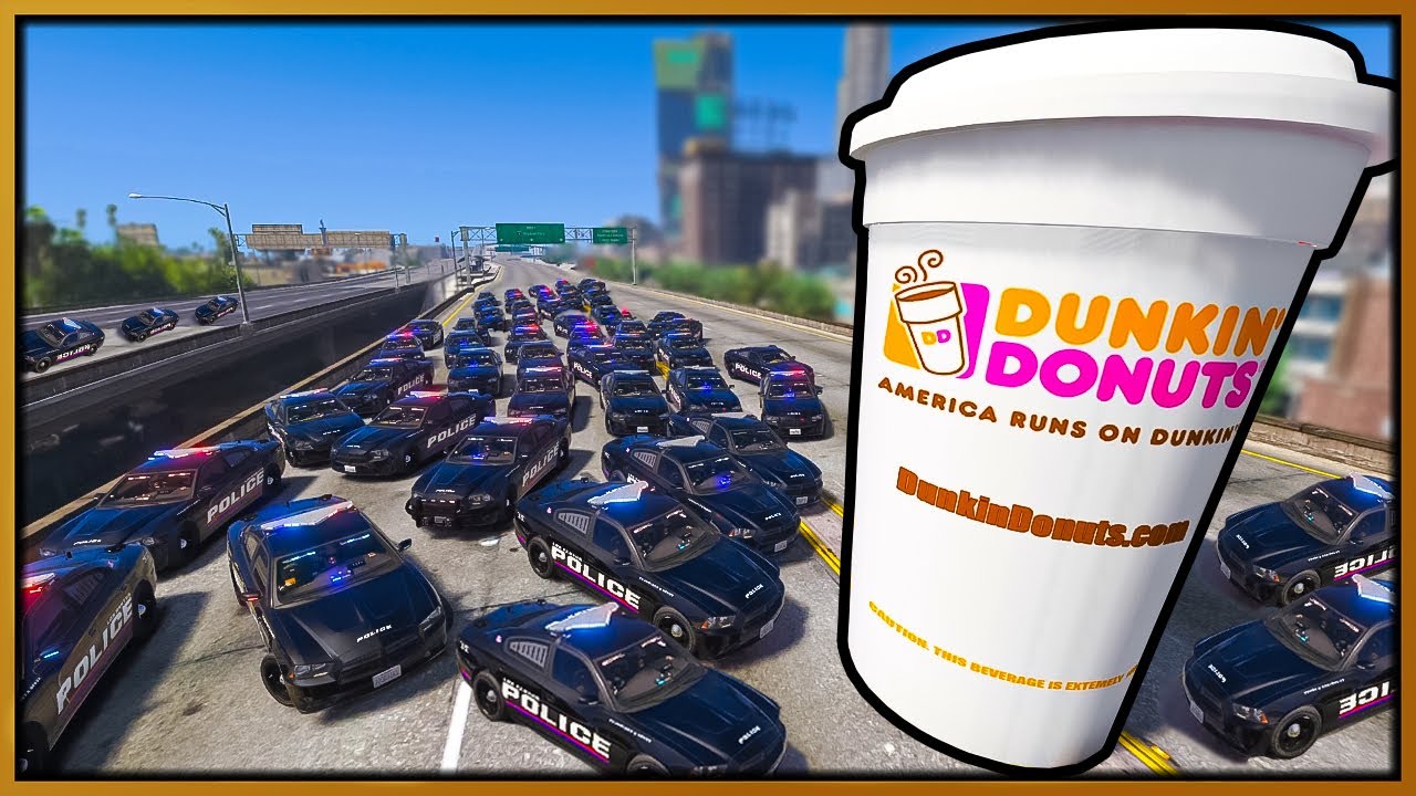 GTA 5 Dunkin' Cup Mayhem: Ultimate Cop Trolling Guide