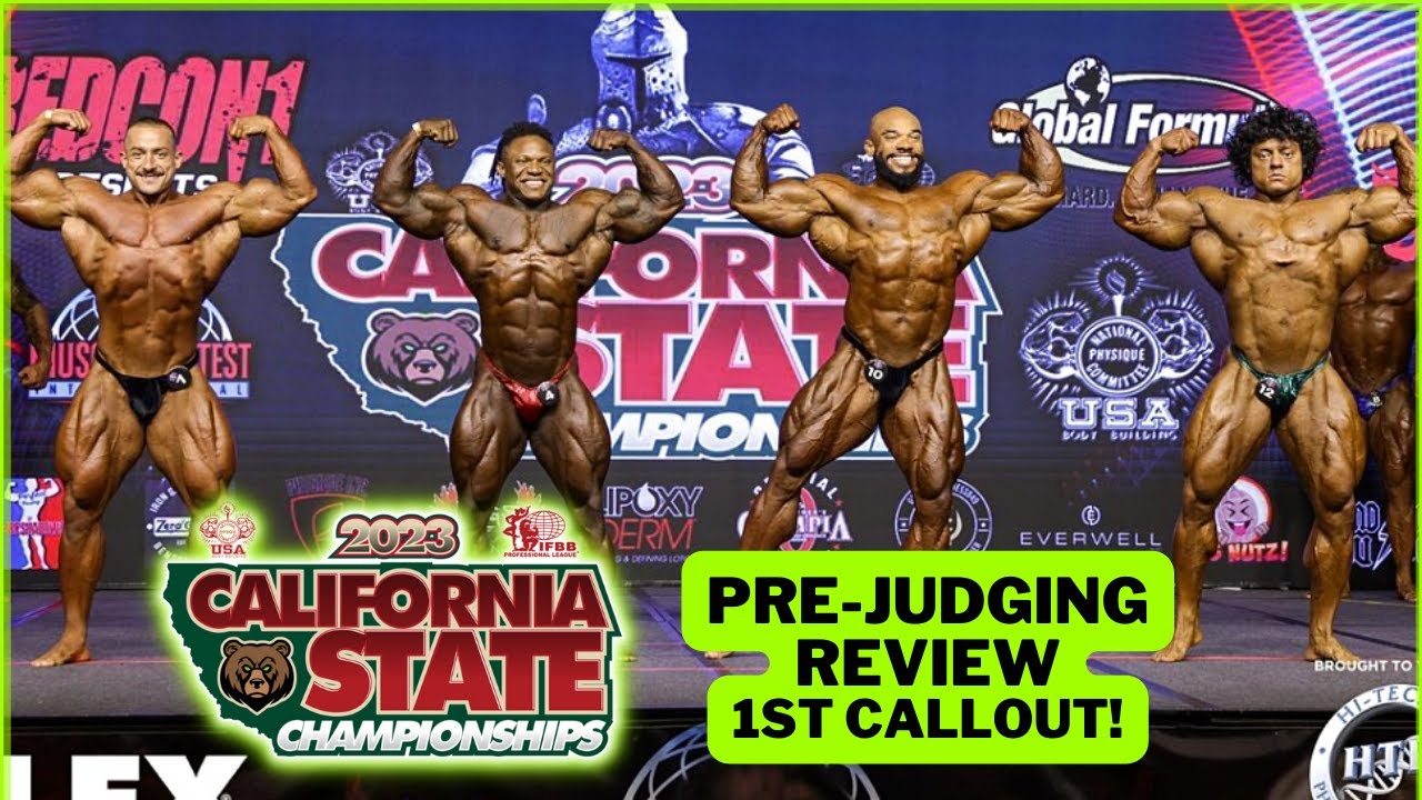California Pro Bodybuilding 2023 Top 4 Analysis & Surprises