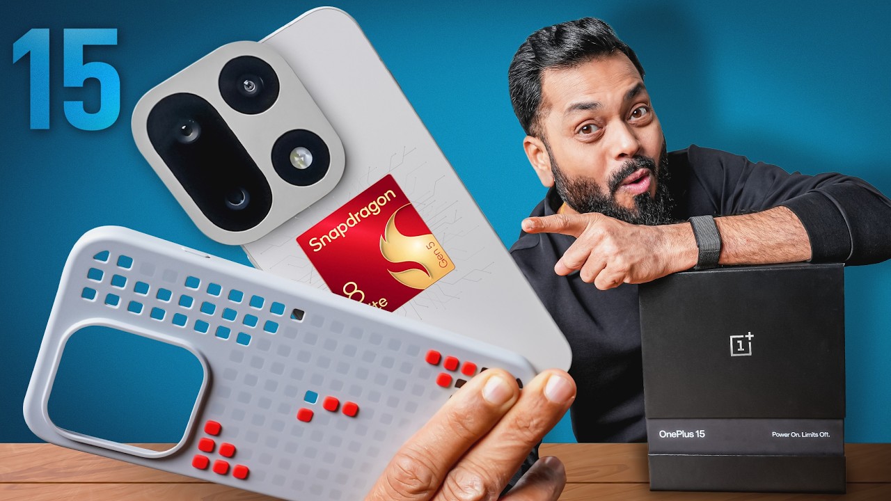 OnePlus 15 Unboxing & Design Preview: What's in the Box?