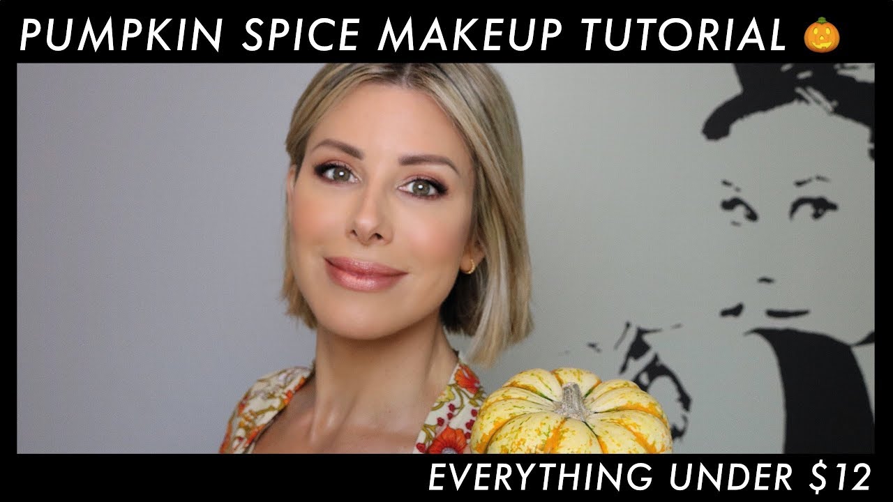 Drugstore Pumpkin Spice Makeup Tutorial Under $15