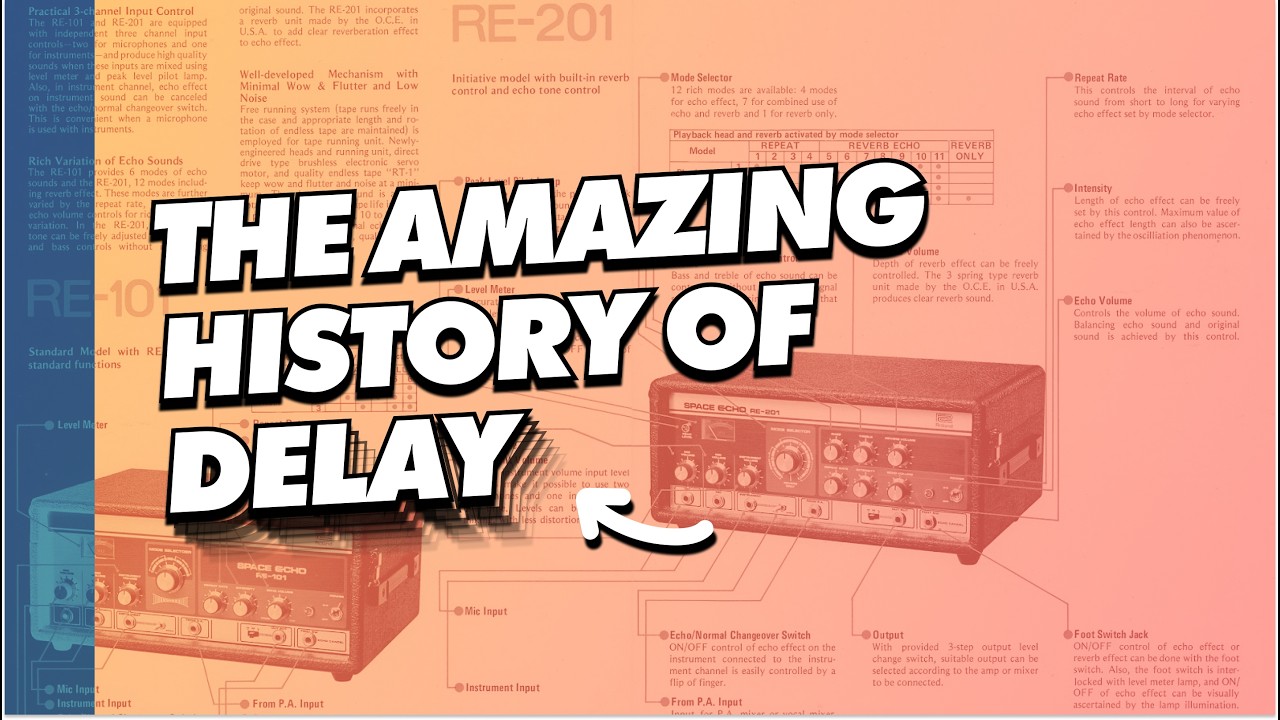 Audio Delay History: From Tape Machines to Digital Revolution