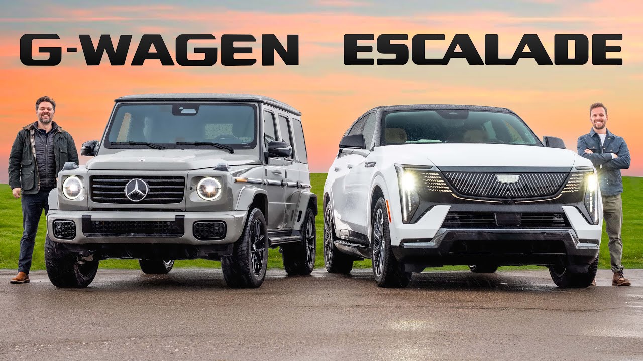 G580 EQ vs Escalade IQ: Luxury EV SUV Face-Off