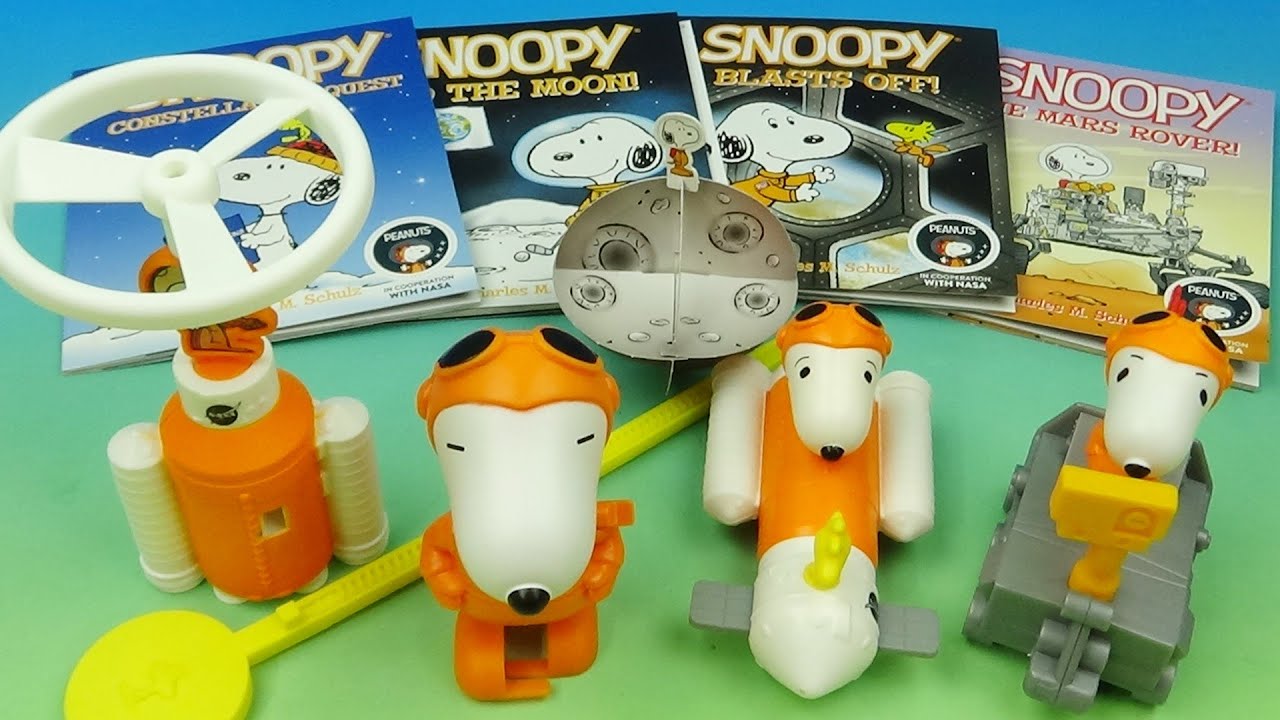 McDonald's Snoopy Space Toys: 2019 Collectibles & Educational Value