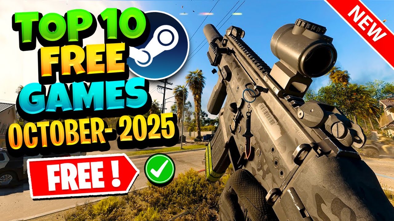 Top 10 Free Steam Games to Play in October 2023