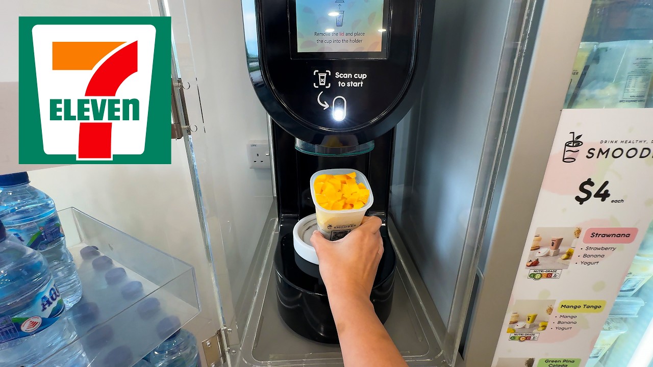 7-Eleven Singapore Smoothie Machine: Full Review & Taste Test