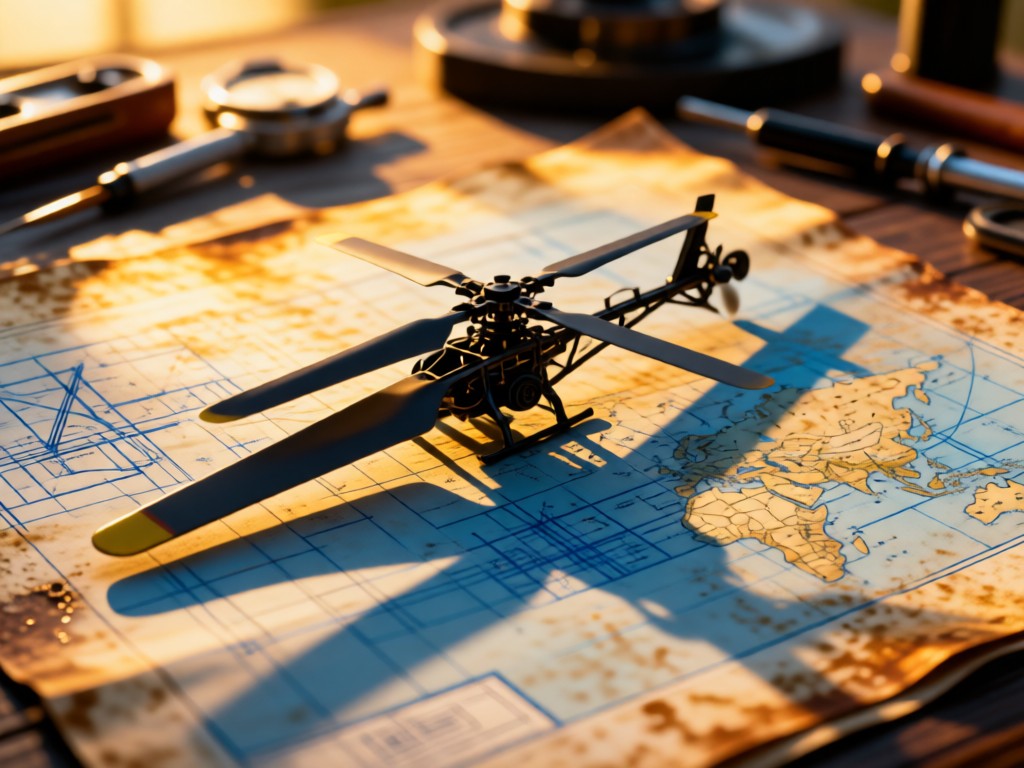 What is an RC Helicopter Portfolio Maker?